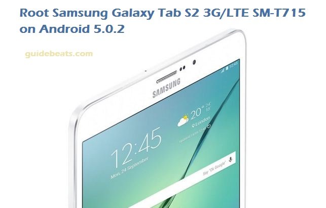root Samsung Galaxy Tab S2 SM-T715 