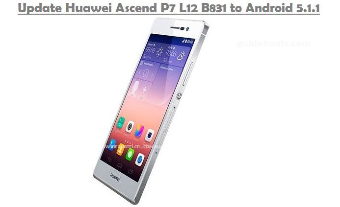 Update Huawei Ascend P7 L12