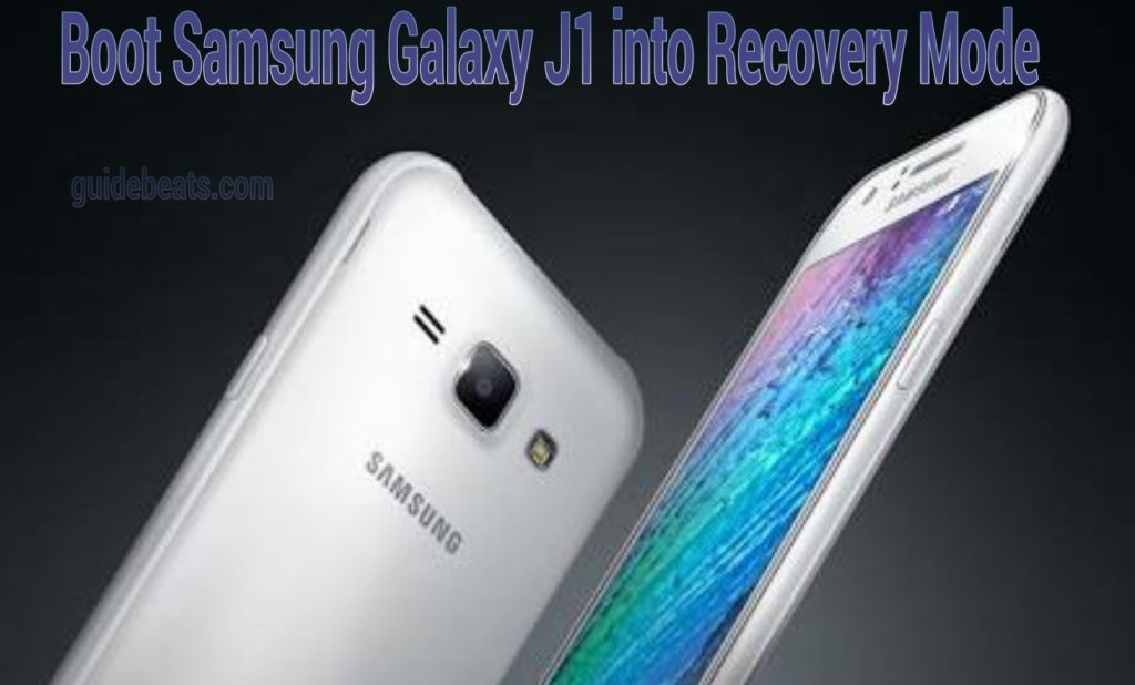 boot Samsung Galaxy J1 into recovery mode