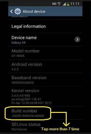 Enable USB Debugging Mode on any Android Smartphone