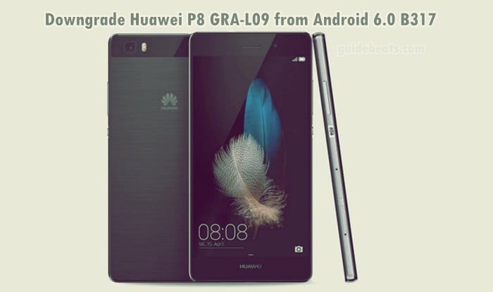 Downgrade Huawei P8 GRA-L09 from Android 6.0