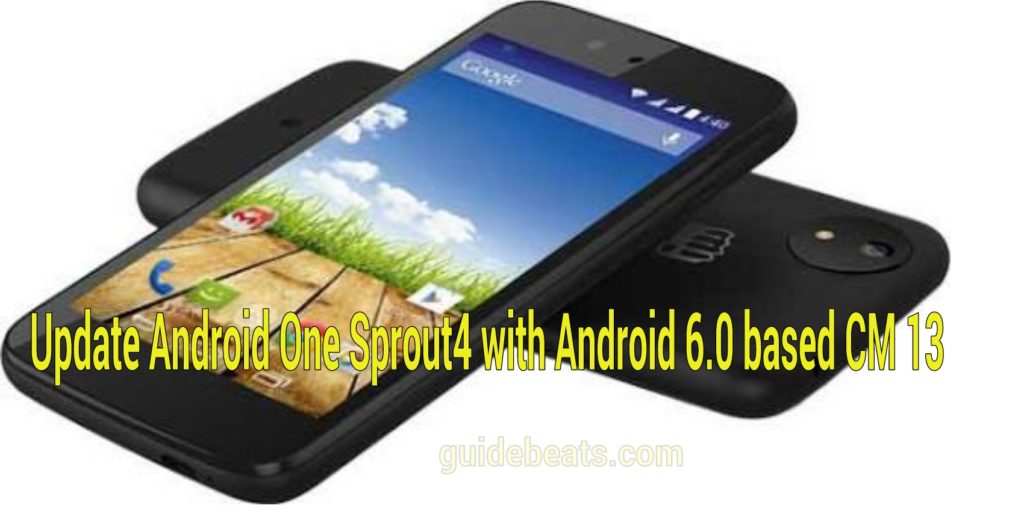 update Android One Sprout4 with Android 6.0
