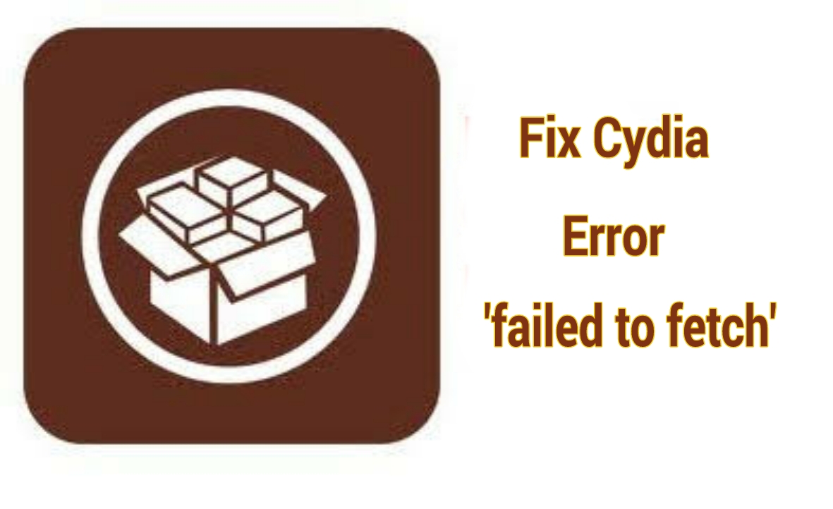 fix Cydia error