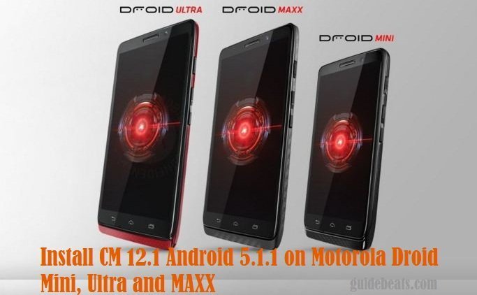 Install CM 12.1 Android 5.1.1 on Motorola Droid