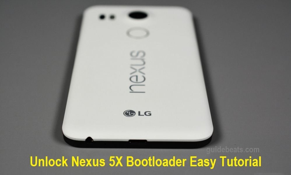 Unlock Nexus 5X Bootloader