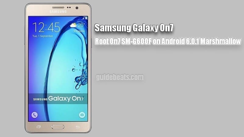 Install TWRP Recovery and Root Galaxy On7 SM-G600F