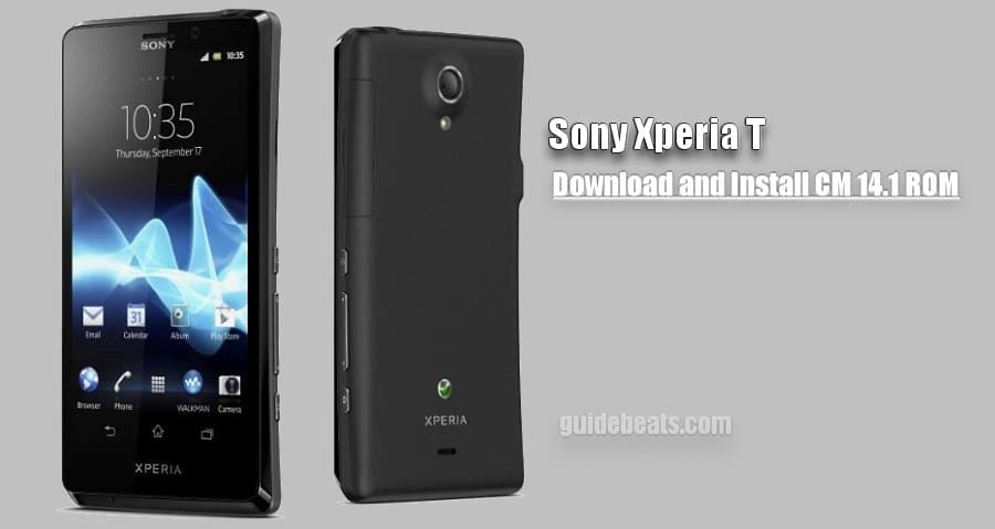 Install Sony Xperia T CM 14.1 Official ROM