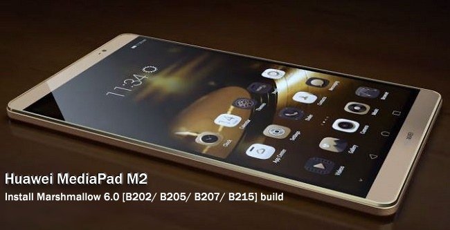Install Huawei MediaPad M2 Marshmallow 6.0 Firmware