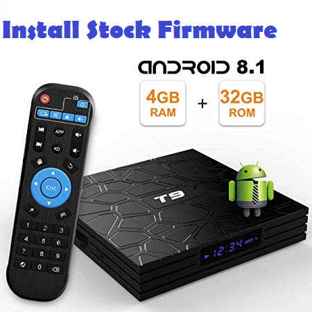 Install Stock Firmware On T9 TV Box
