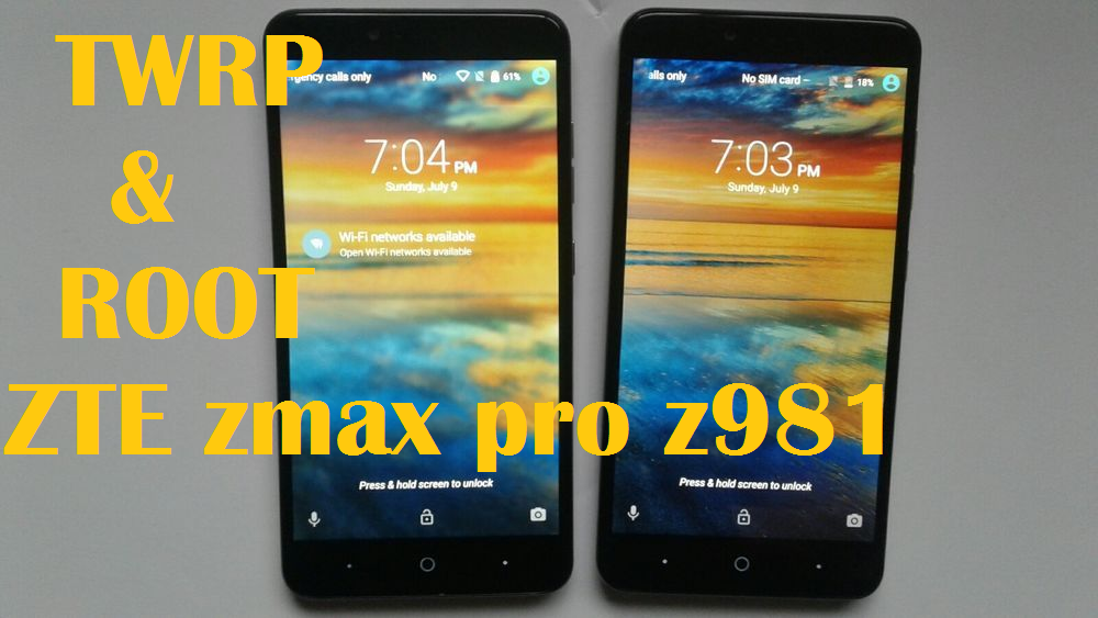 How To Install TWRP Custom Recovery And Root ZTE ZMAX Pro Z981